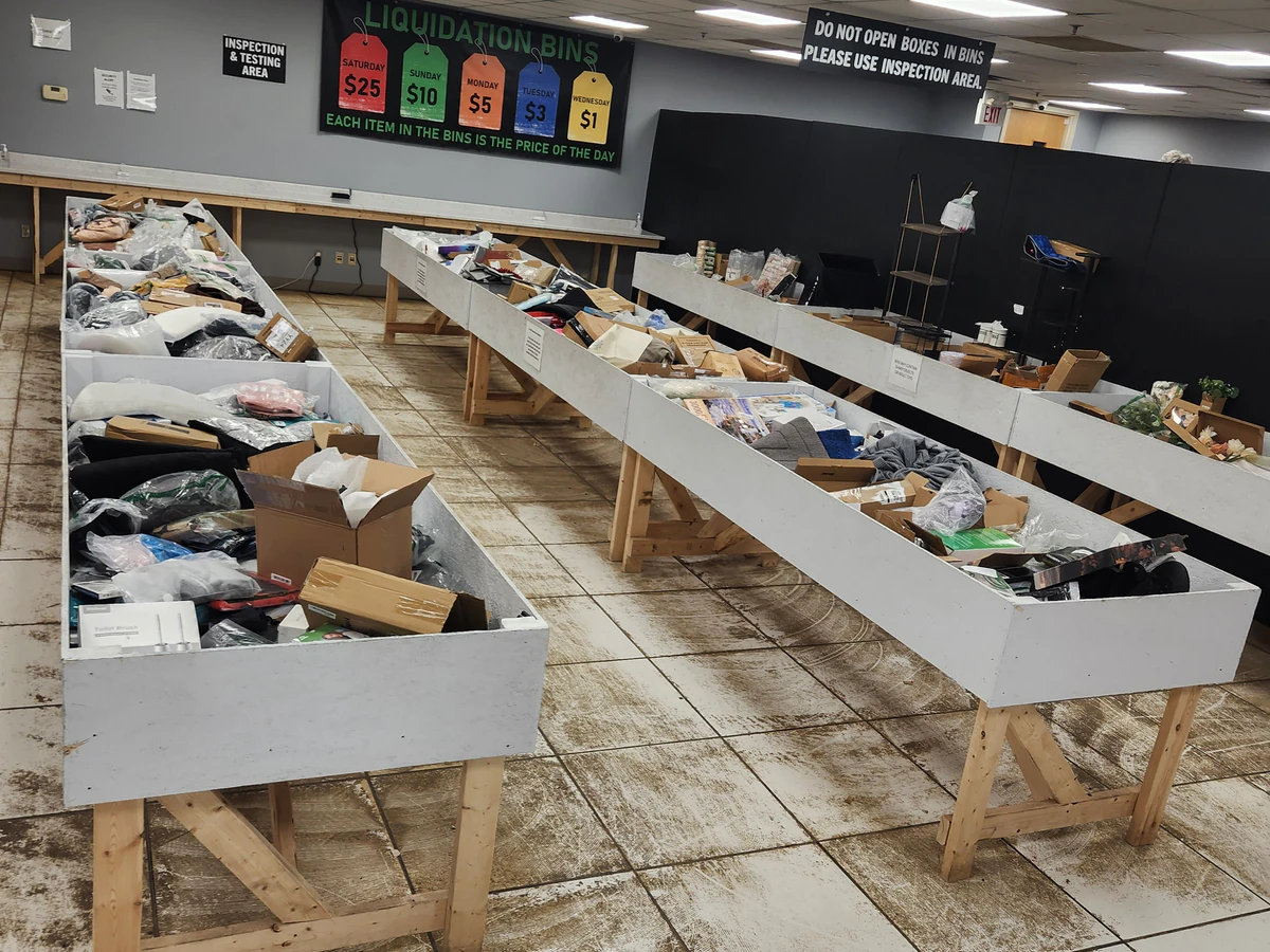 Chatham Kent Liquidation bin store in Unknown, Ontario — a Canadian liquidation store with daily price drops.