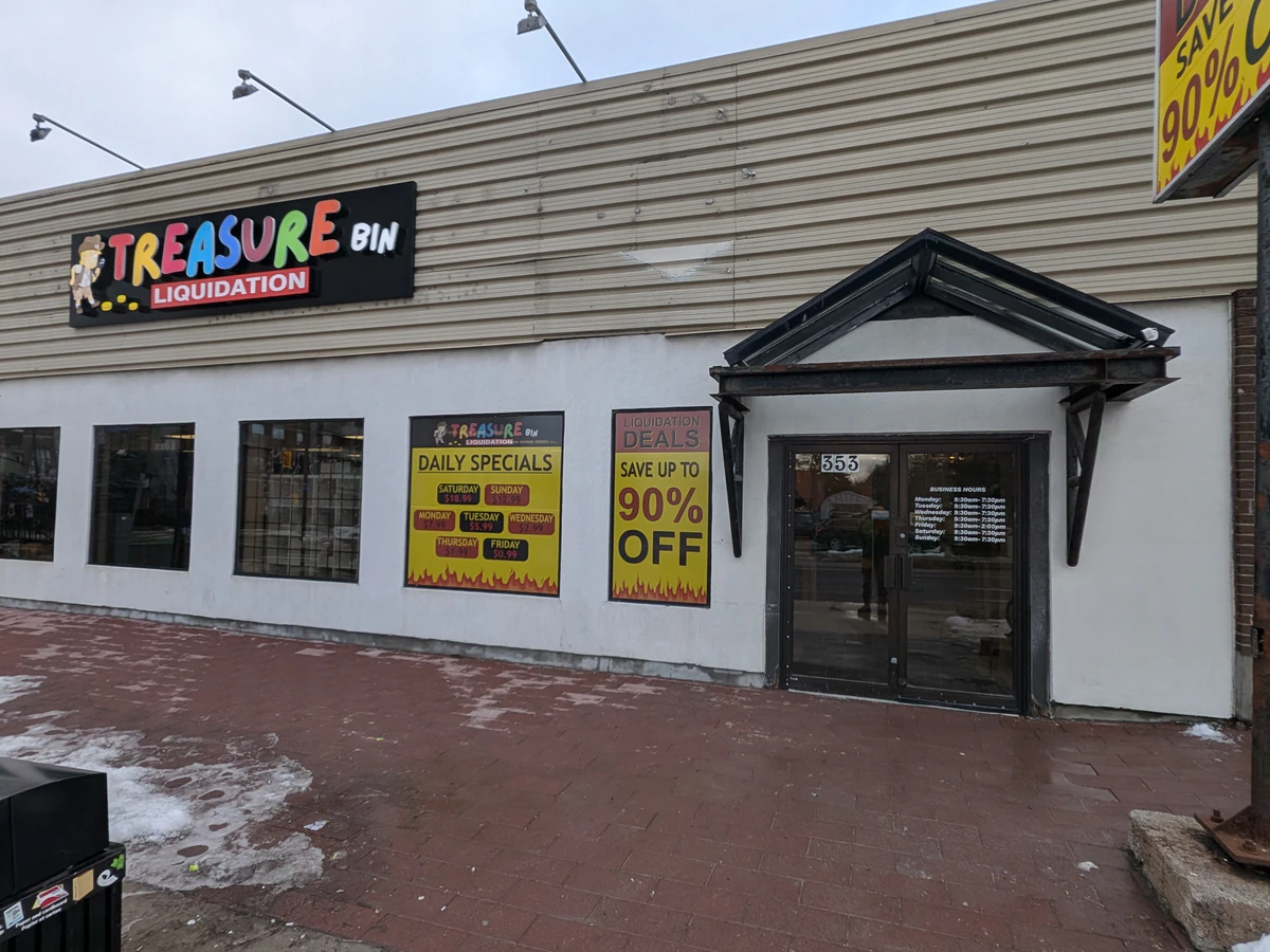 Treasure Bin Ottawa bin store in Unknown, Ontario — a Canadian liquidation store with daily price drops.