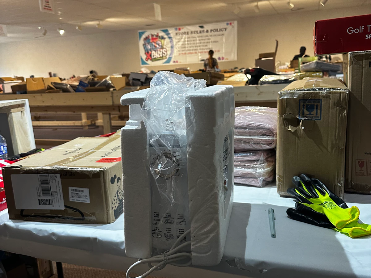 Wild X Bins bin store in Chatham, Ontario — a Canadian liquidation store with daily price drops.