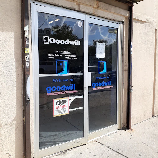Goodwill NYNJ Outlet Store & Donation Center, a Goodwill outlet store displaying a large open layout with rows of donation b.