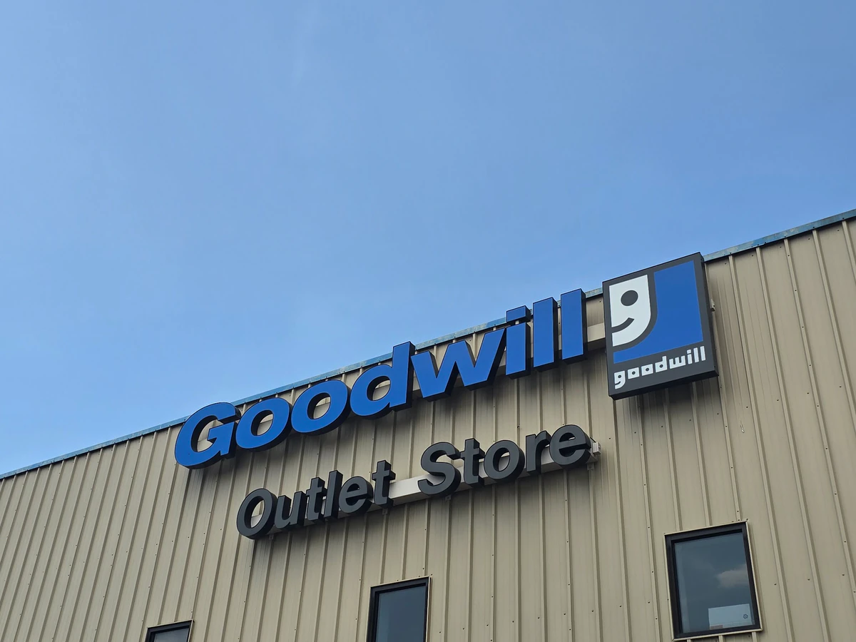 Goodwill of Southwestern Pennsylvania, a Goodwill thrift store showing neatly organized clothing racks and household goods..