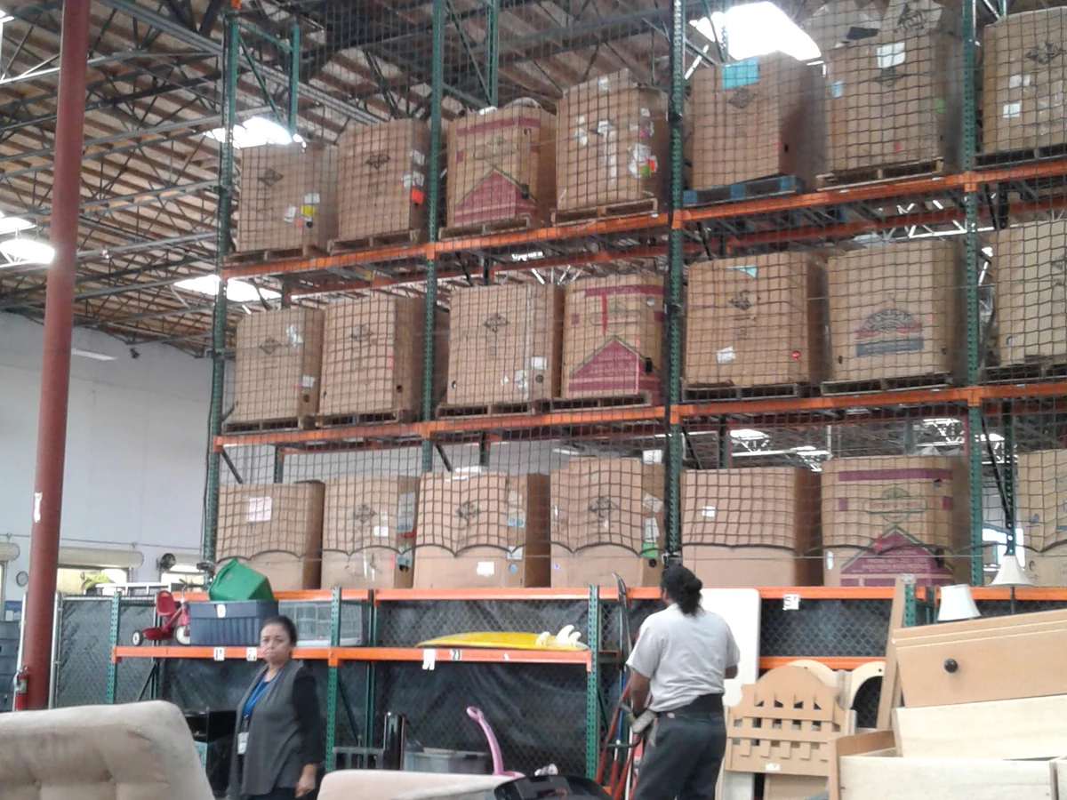 Goodwill Outlet Center, Electronics Store and Donation Center, a Goodwill outlet store displaying a large open layout with r.