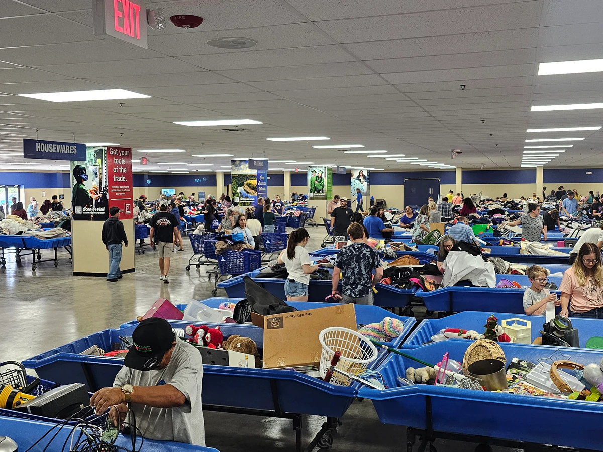 Goodwill Outlet Store | Donation Center | Career Services Center | Reentry Services, a Goodwill outlet store displaying a la.