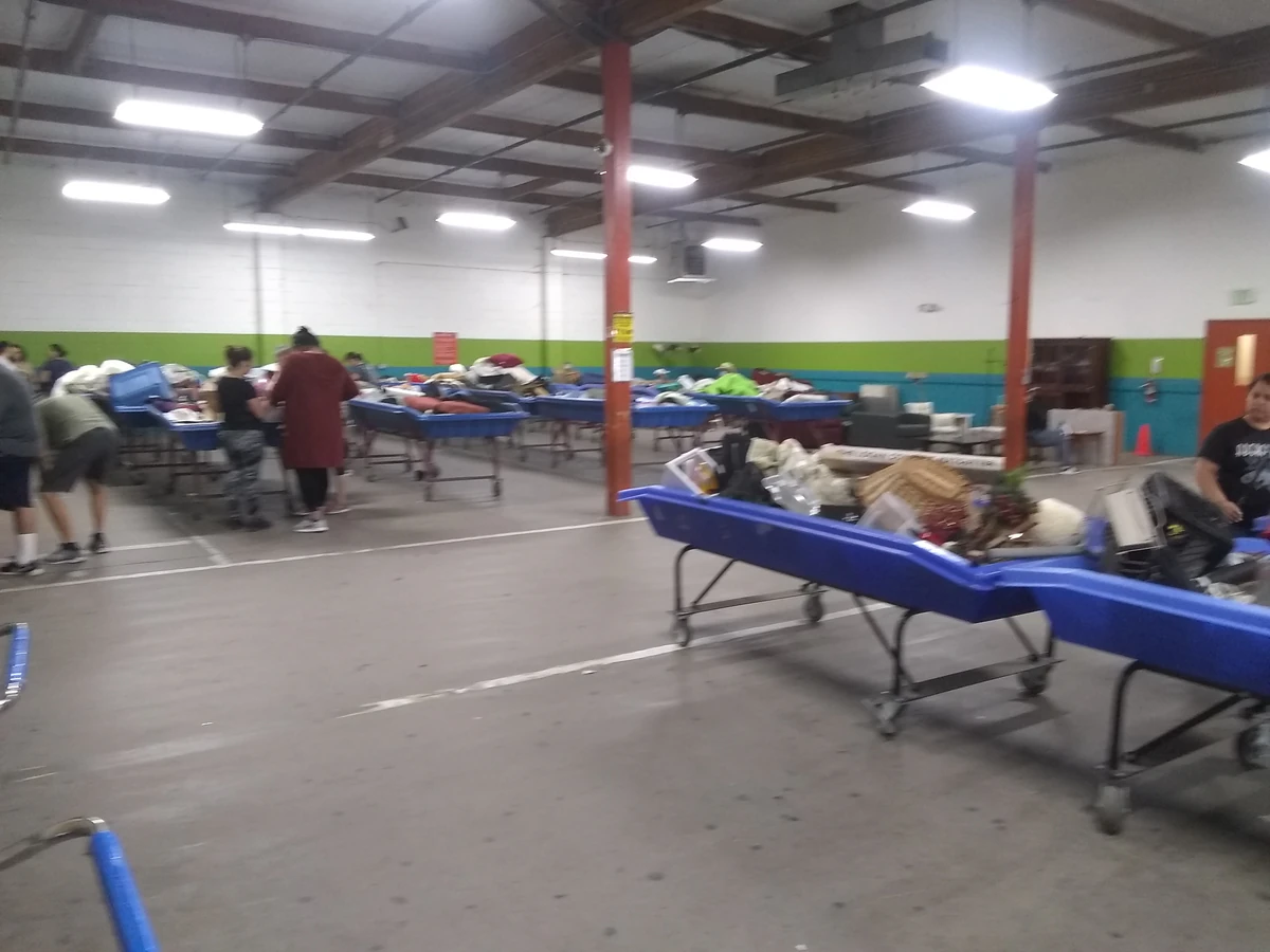Goodwill Redwood Empire in Santa Rosa, California, highlighting the spacious interior layout of the retail store.