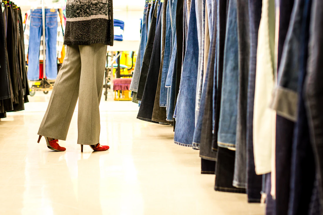 Goodwill Store & Donation Center in Avondale, Pennsylvania, highlighting the spacious interior layout of the retail store.