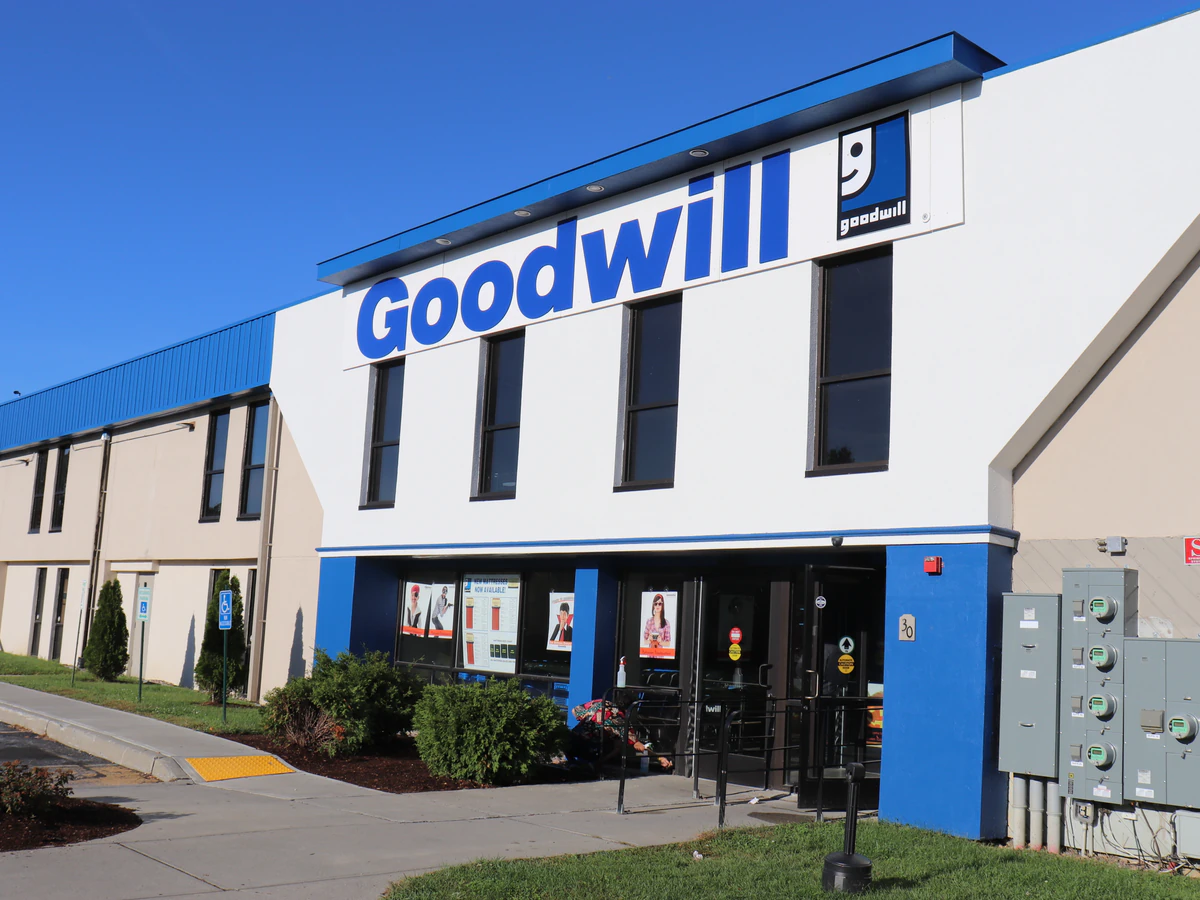 Goodwill Store: Williston in Williston, Vermont, highlighting the spacious interior layout of the retail store.