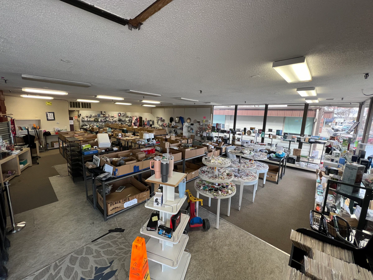 2nd Chance Marketplace interior merchandise display - liquidator in billings, montana.