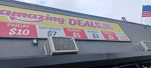 Amazing Deals For Less interior merchandise display - general store in yonkers, new york.