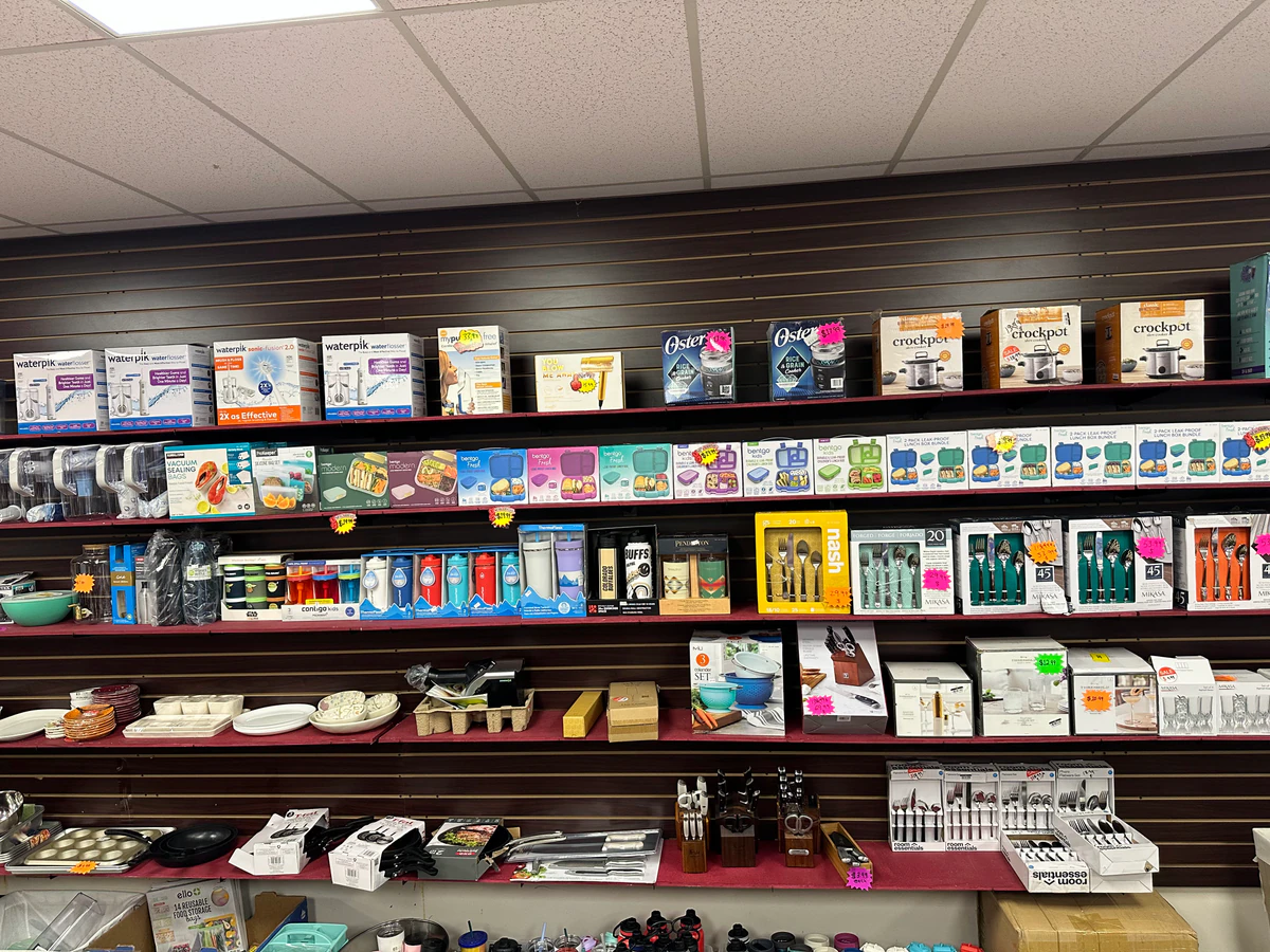 Amazing Deals US interior merchandise display - bin store in henrico, virginia.