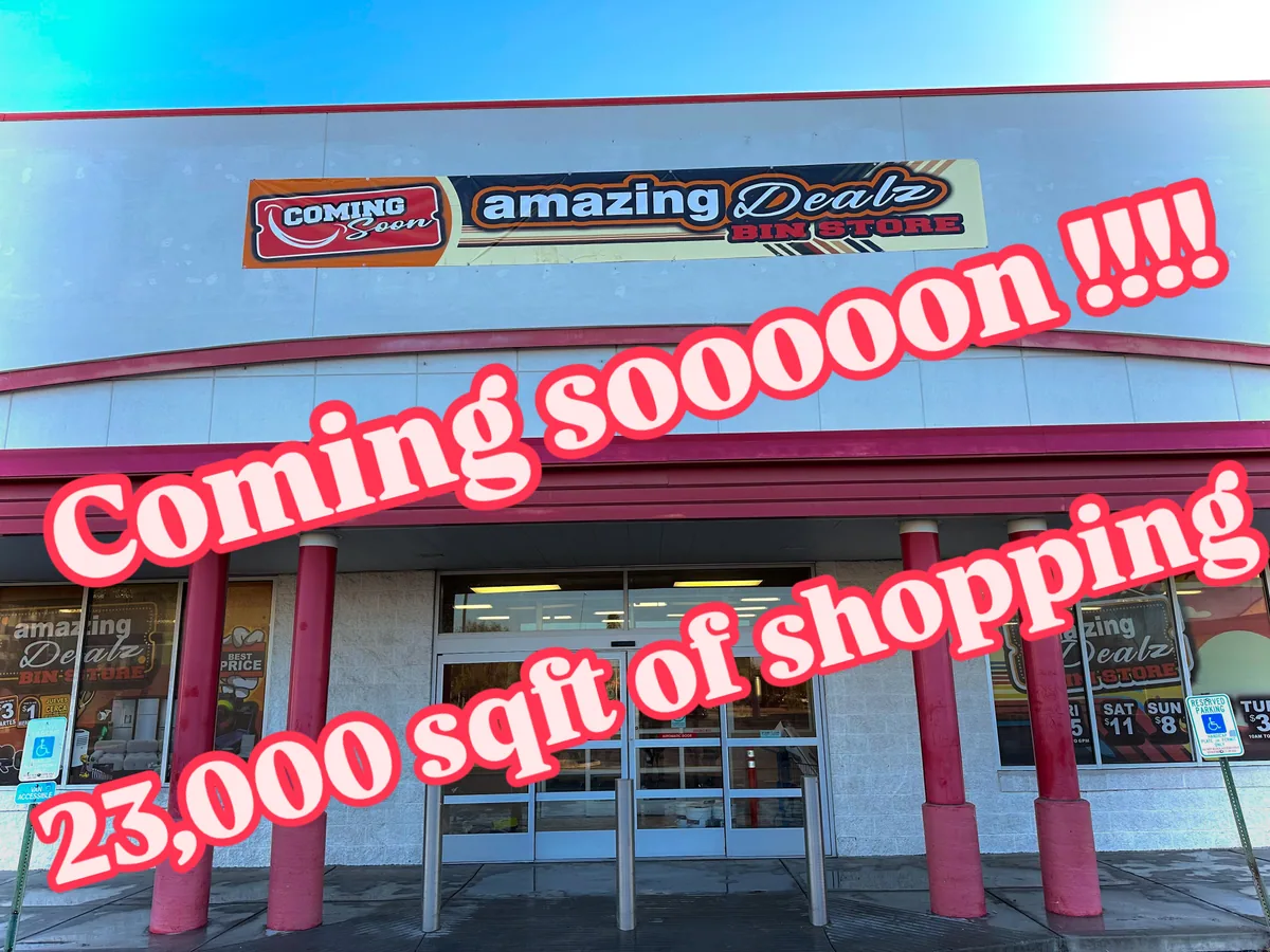 AMAZING DEALZ BIN STORE bin store in Tucson, AZ — a liquidation store with daily price drops.