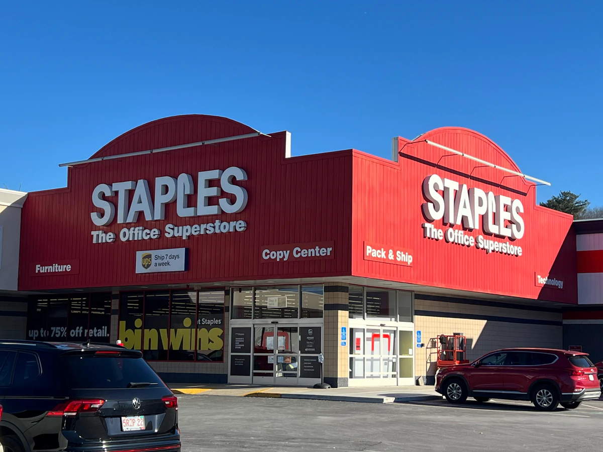 Bin Wins Saugus (Inside Staples store) - High quality office supply store in saugus, massachusetts.