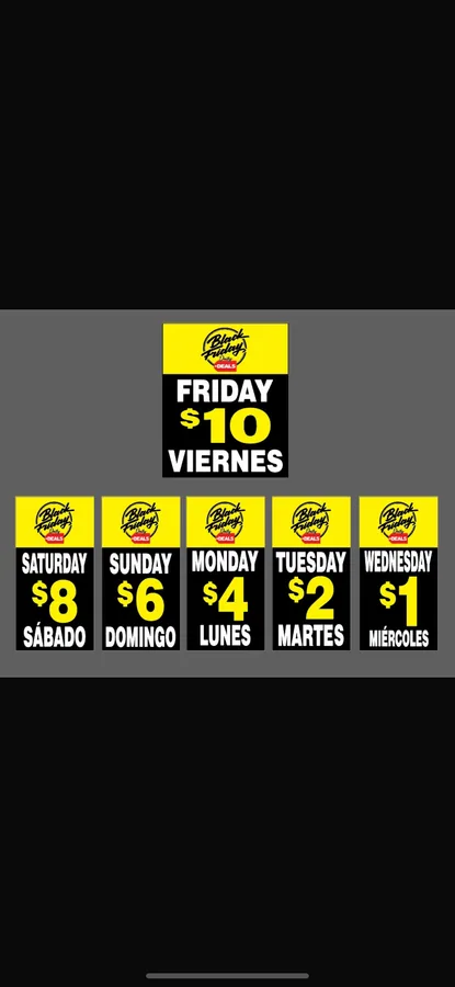 Black Friday Daily Deals in Manassas