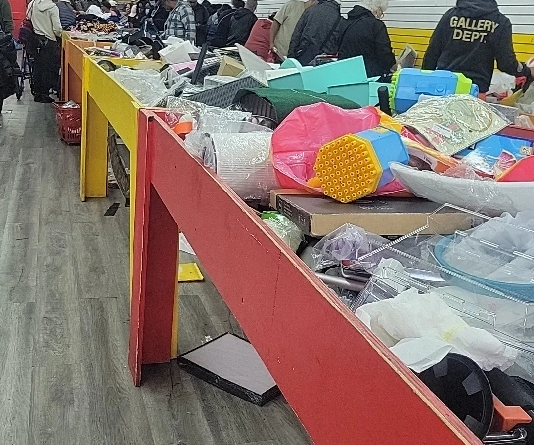 Black Friday Deals East Tremont interior merchandise display - store.
