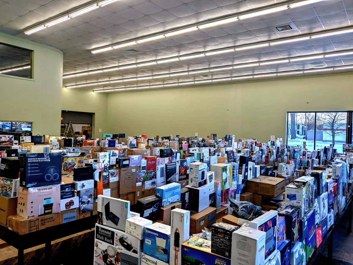 Buffalo Bargains & Bins bin store in Buffalo, NY — a liquidation store with daily price drops.