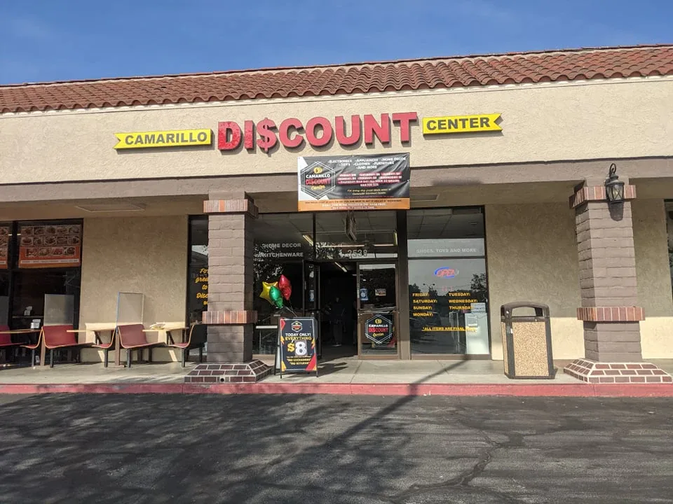 Camarillo Discount Center interior merchandise display - store in camarillo, california.