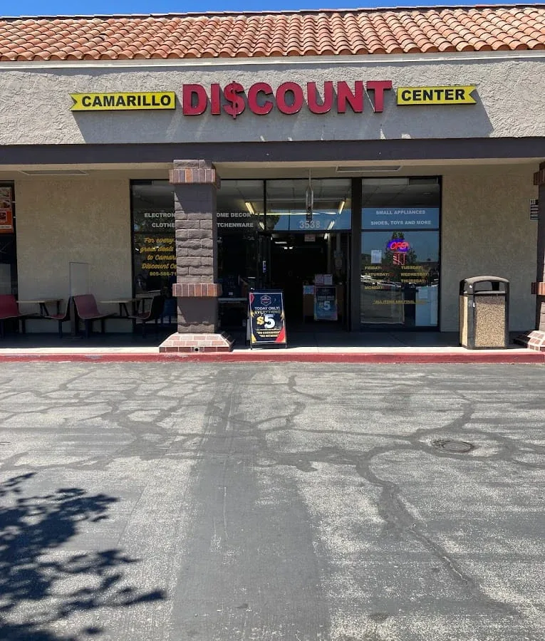 Camarillo Discount Center interior merchandise display - store in camarillo, california.
