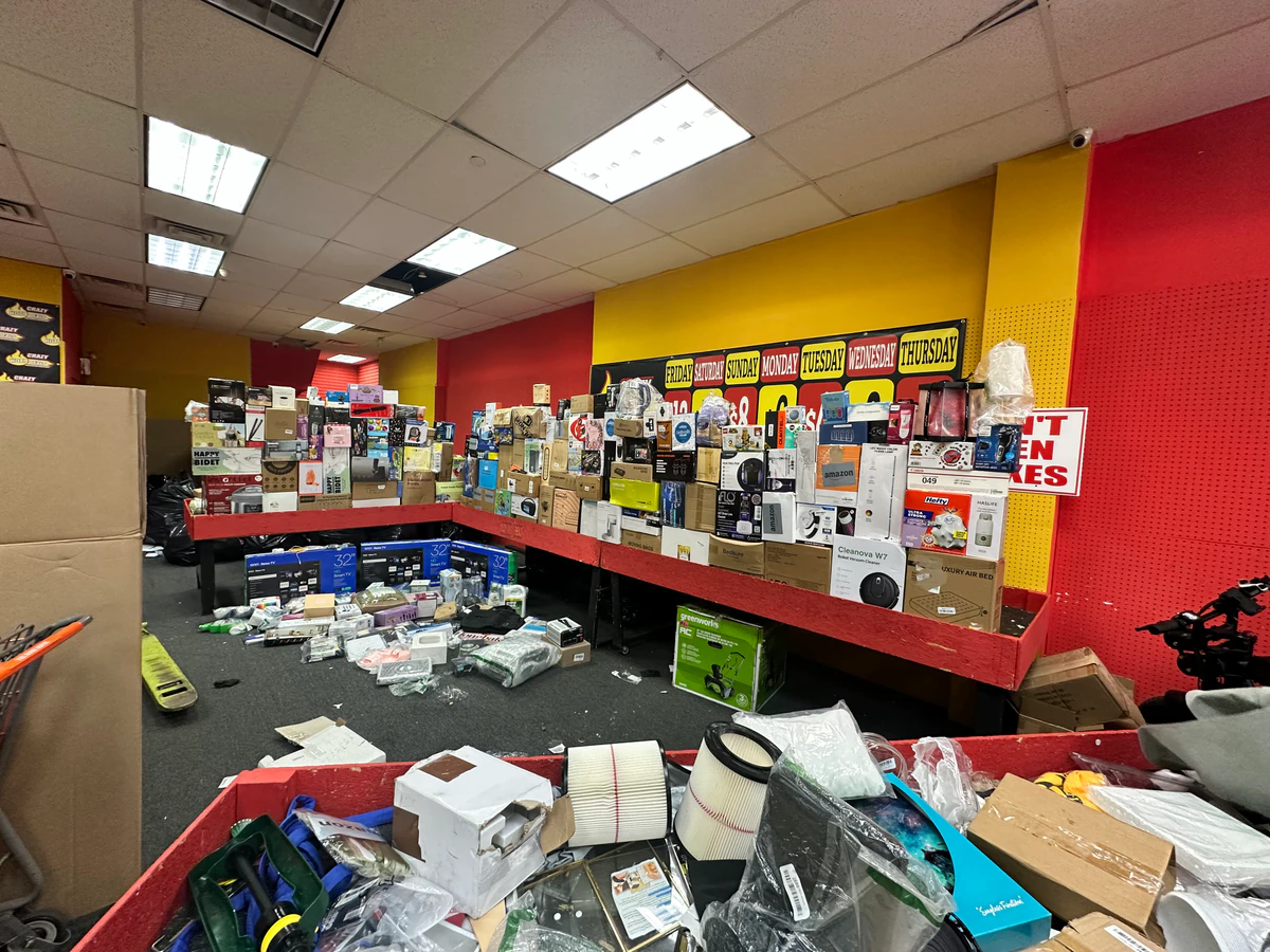 Crazy Hot Deals Brooklyn interior merchandise display - general store.