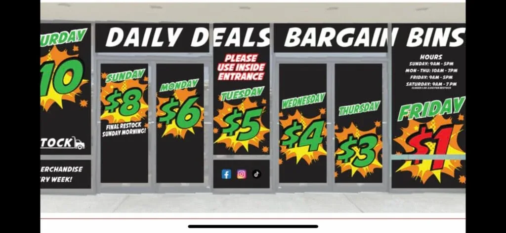 Daily Deals Bargain Bins - High quality discount store in pittsburg, kansas.