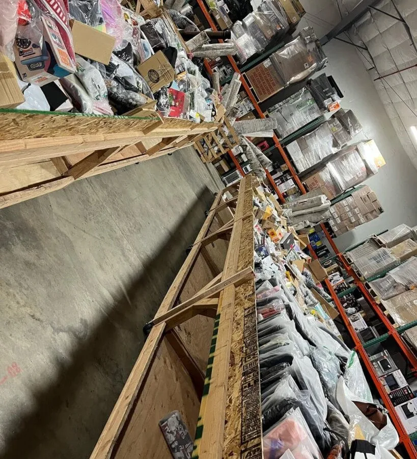 Deals 4 Less Fresno interior merchandise display - discount store in fresno, california.