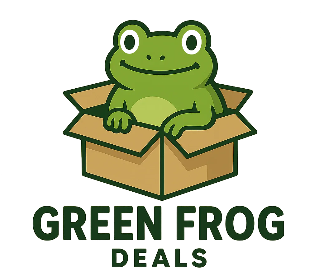 Green Frog Deals interior merchandise display - store in fargo, north dakota.
