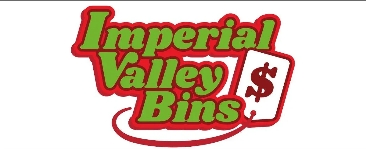 Imperial Valley Bins interior merchandise display - discount store in calexico, california.