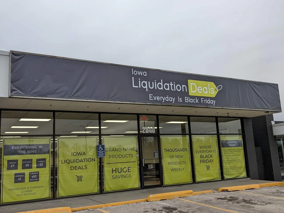Iowa Liquidation Deals - High quality discount store in waterloo, iowa.