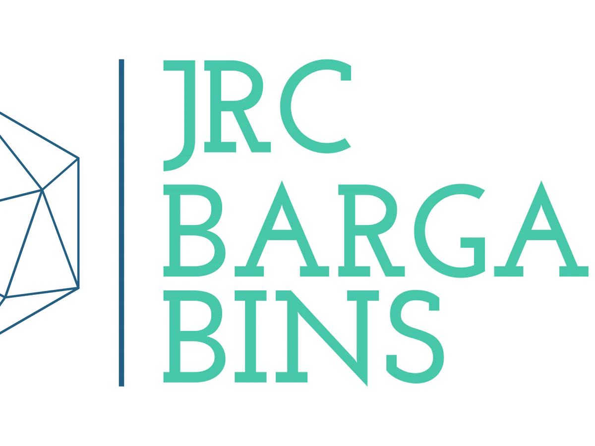 JRC Bargain Bins interior merchandise display - store in fremont, michigan.