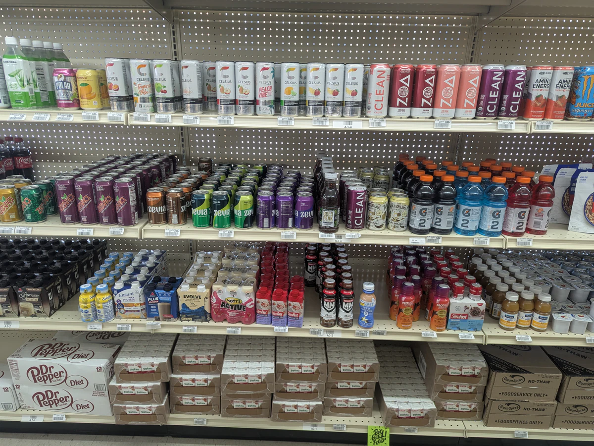 Korting Outlet: Muskegon interior merchandise display - discount store in muskegon, michigan.