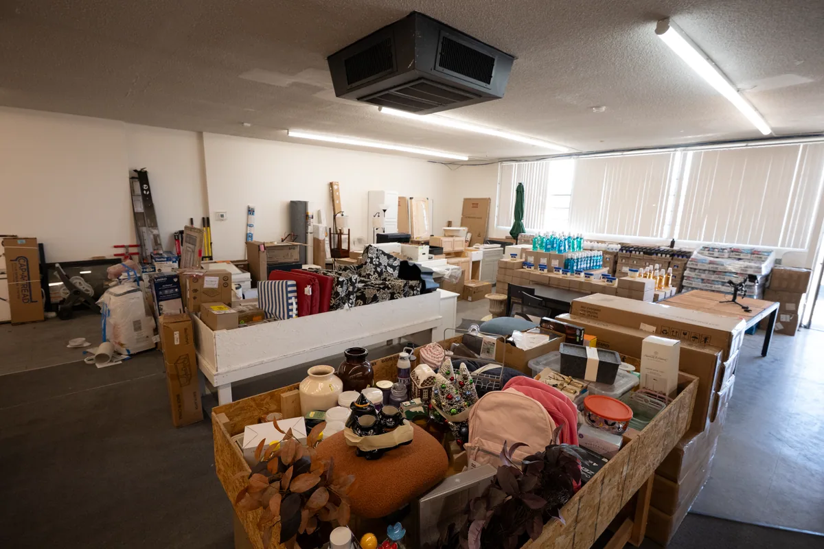La Familia Liquidation bin store in Phoenix, AZ — a liquidation store with daily price drops.