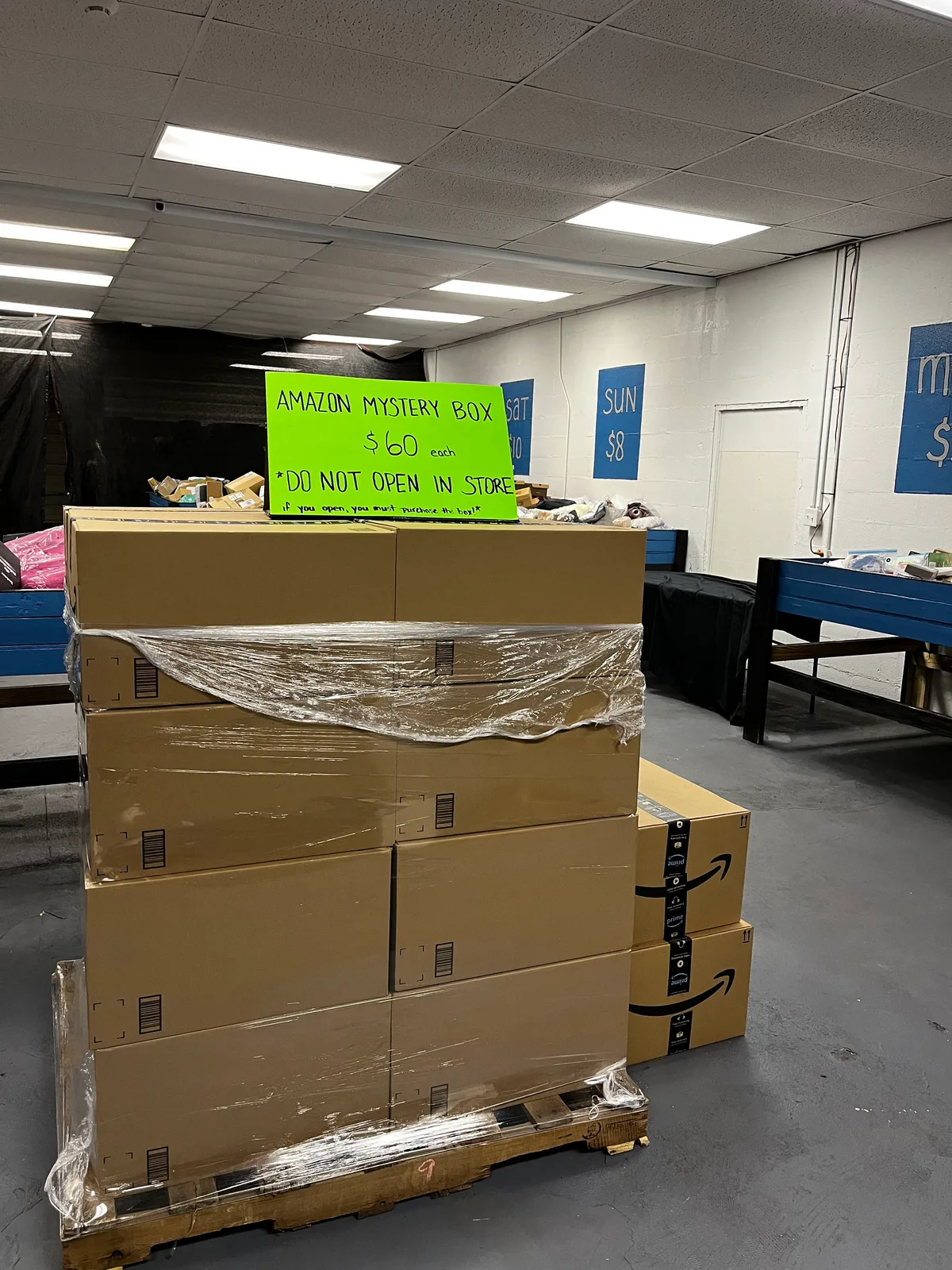 Nifty Thrifties Bargain Bins bin store in Enon, OH — a liquidation store with daily price drops.