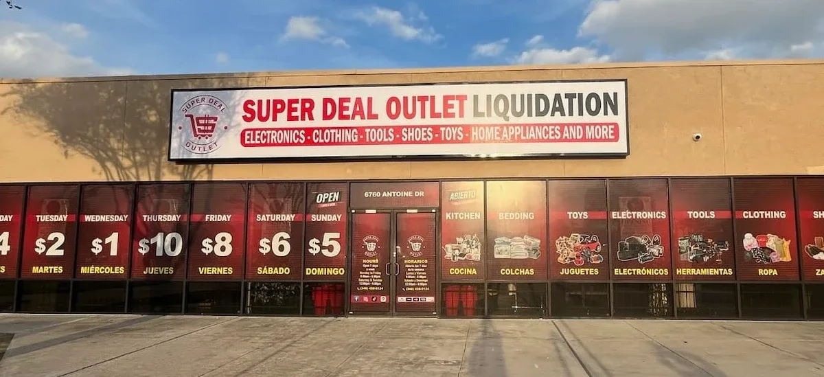 Super Deal Outlet Antoine - High quality discount store in houston, texas.