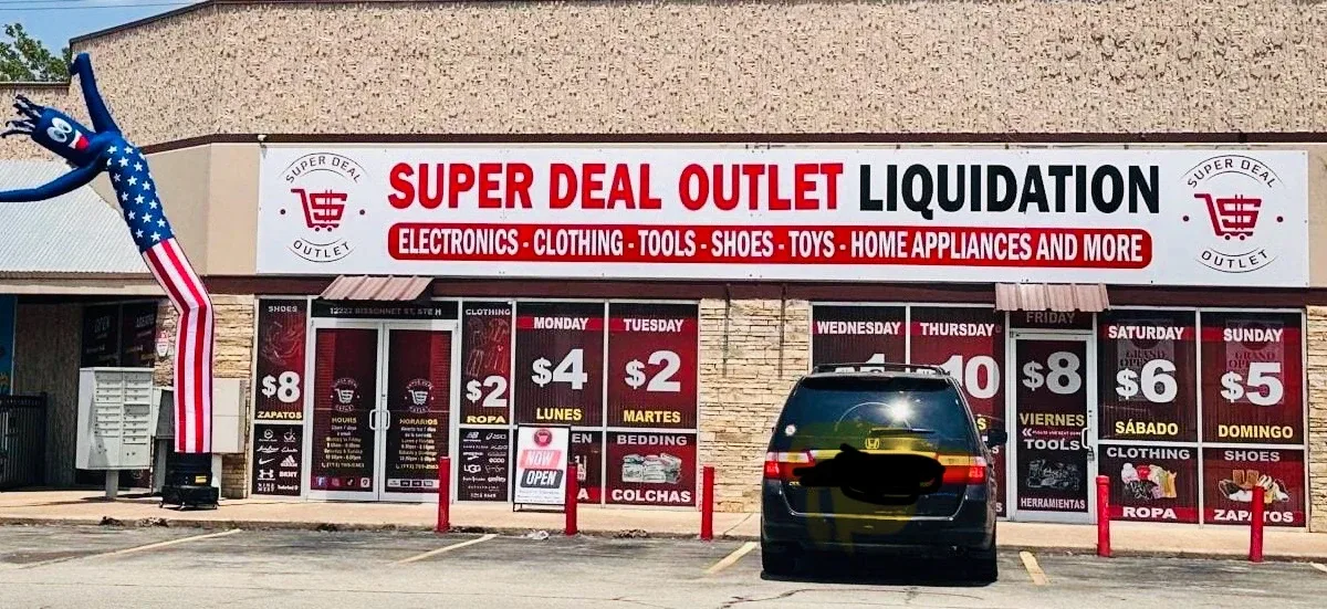 Super Deal Outlet Bissonnet - High quality outlet store.
