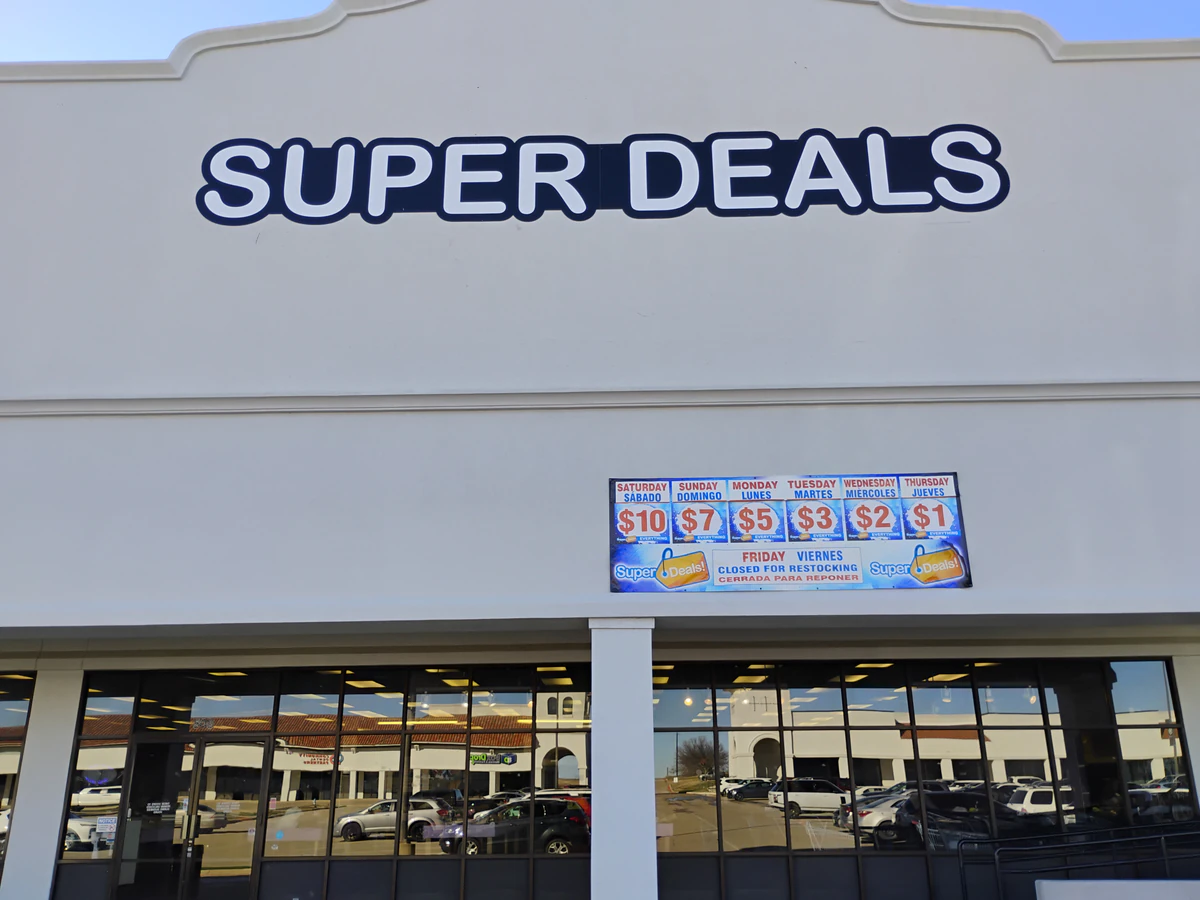 Super Deals Denton - High quality discount store.