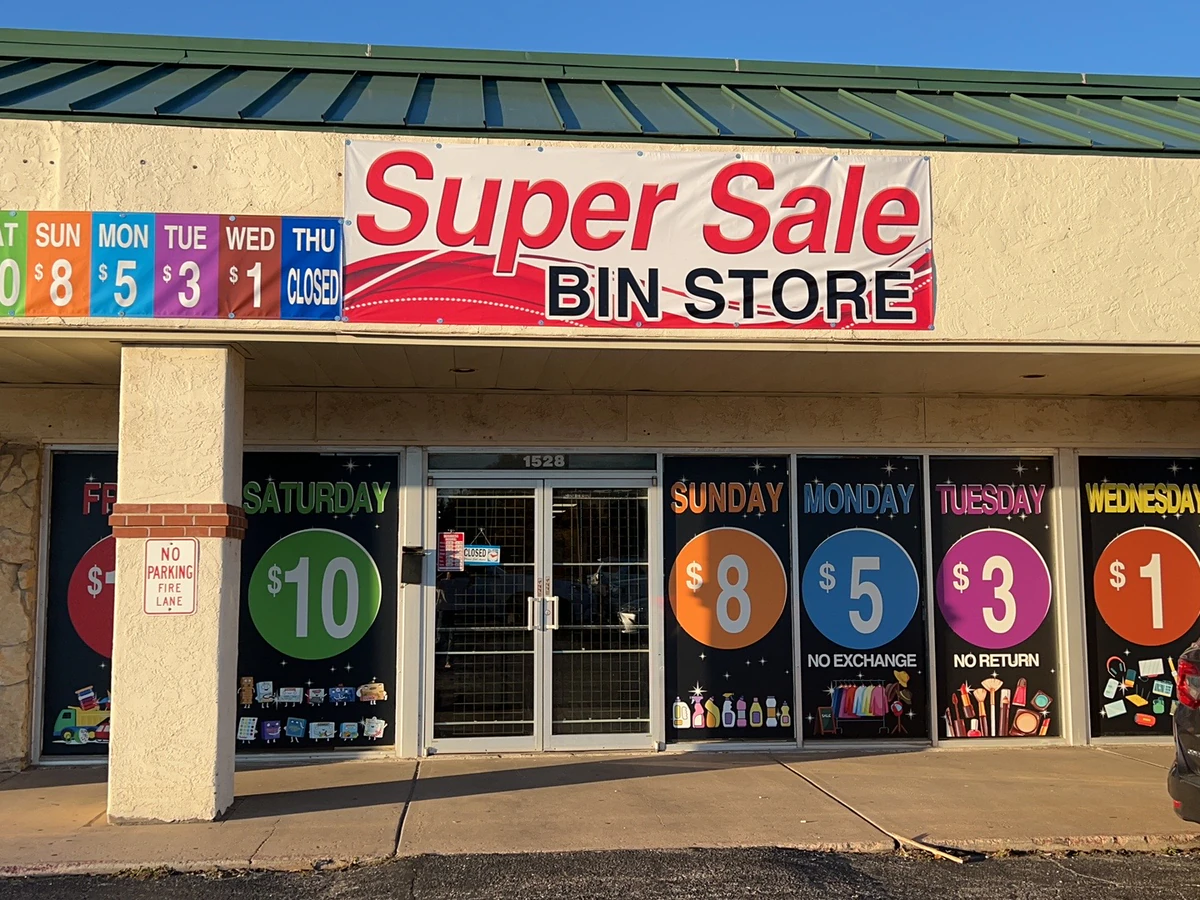 Super Sale Bin Store - High quality discount store in wichita, kansas.