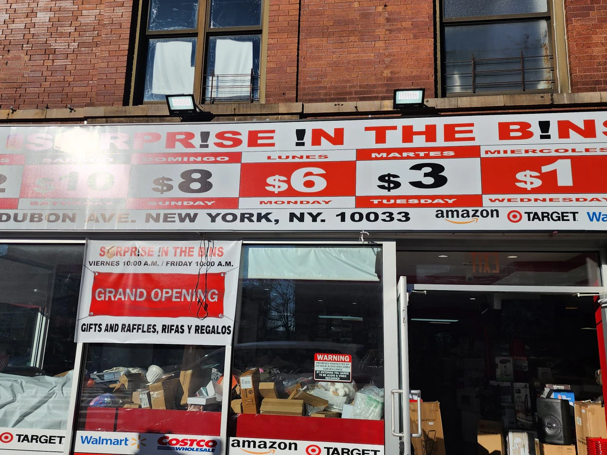 Surprise in the Bins - High quality discount store in washington heights, new york.