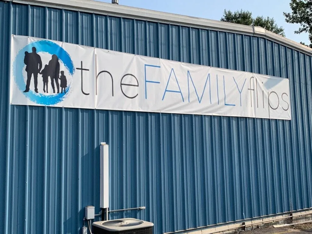 The Family Flips Bargain Hub interior merchandise display - discount store in conway, arkansas.