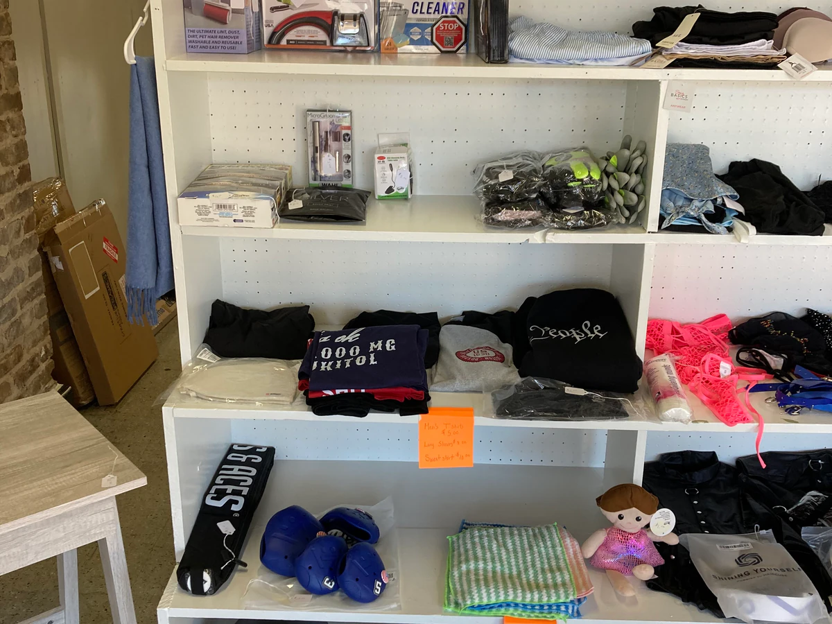 This n That Dealz interior merchandise display - discount store in elkton, virginia.