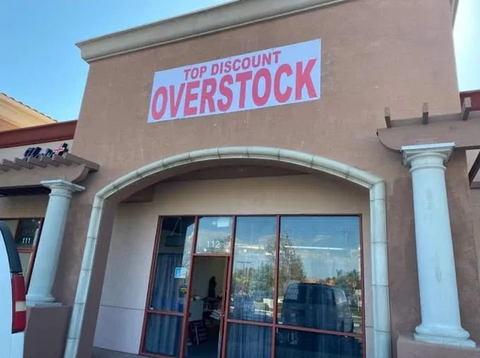 Top Discount Overstock interior merchandise display - discount store in murrieta, california.