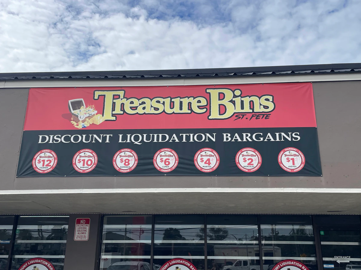 Treasure Bins - High quality discount store in pinellas park, florida.