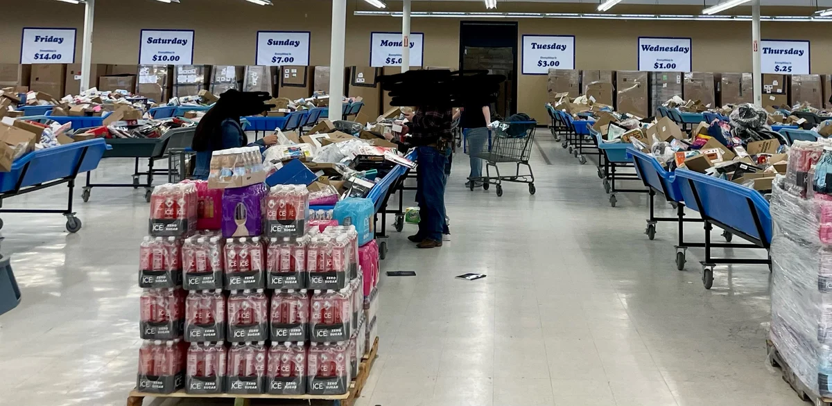Where Ya Bin McAlester bin store in McAlester, OK — a liquidation store with daily price drops.